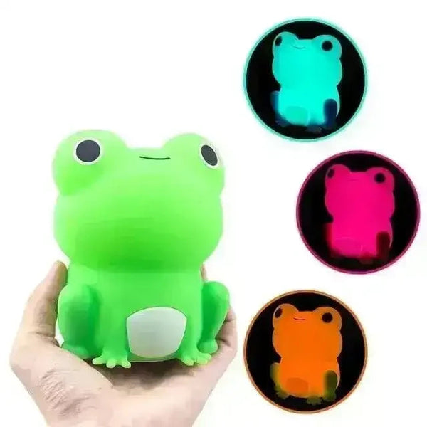 Cute Frog Soft Silicone Lamp - Bear Hugs