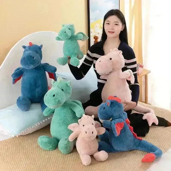 Cute Horned Dragon Plushie - Bear Hugs