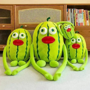 Cute Human Face Melon Doll Pillow - Bear Hugs