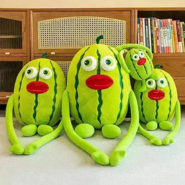 Cute Human Face Melon Doll Pillow - Bear Hugs