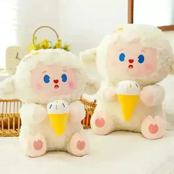 Cute Ice Cream Lamb Doll Plush Toy - Bear Hugs