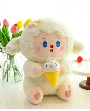 Cute Ice Cream Lamb Doll Plush Toy - Bear Hugs
