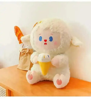 Cute Ice Cream Lamb Doll Plush Toy - Bear Hugs