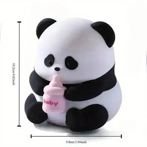 Cute Milk Bottle Panda Rechargeable Night Light - Bear Hugs