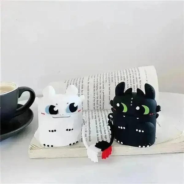 Cute Night Fury Dragon Case (For Airpods) - Bear Hugs