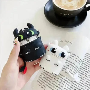 Cute Night Fury Dragon Case (For Airpods) - Bear Hugs