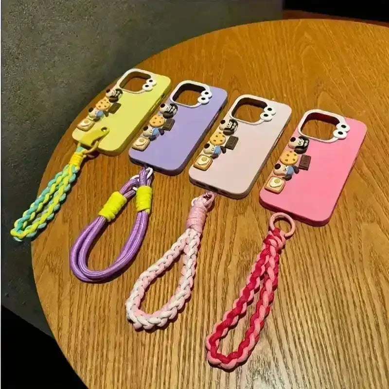 Cute Pastel Pup Phone Case (For iPhones) - Bear Hugs