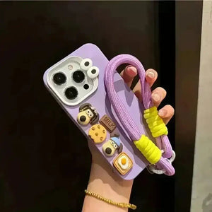 Cute Pastel Pup Phone Case (For iPhones) - Bear Hugs