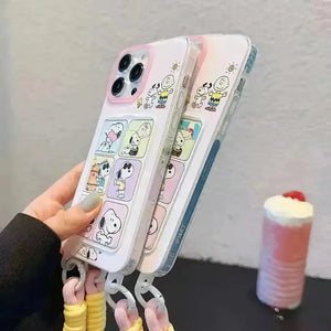 Cute Peanut Snoopy Card Holder Case (For iPhones) - Bear Hugs