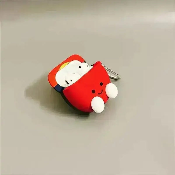 Cute Racquet Novelty Case (For Airpods) - Bear Hugs