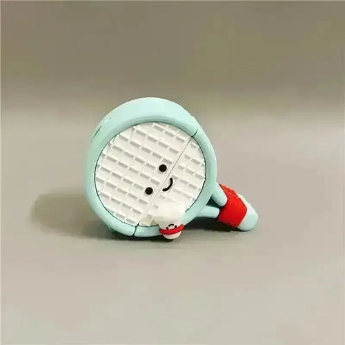 Cute Racquet Novelty Case (For Airpods) - Bear Hugs