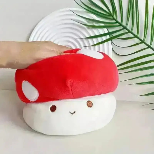 Cute Red and White Mushroom Plushie - Bear Hugs