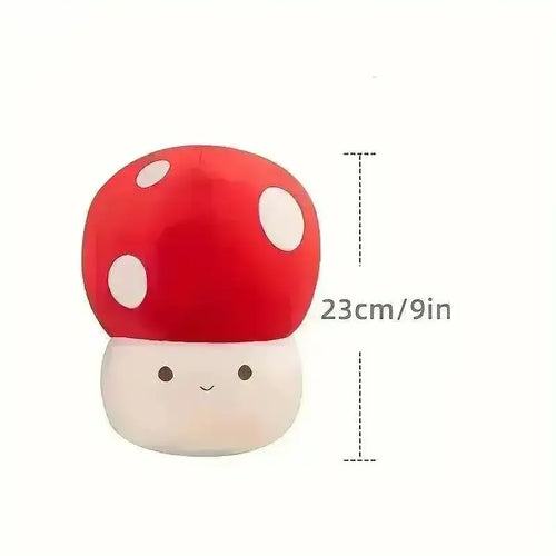 Cute Red and White Mushroom Plushie - Bear Hugs