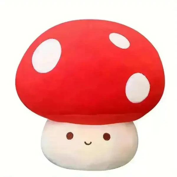 Cute Red and White Mushroom Plushie - Bear Hugs