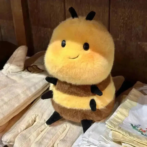 Cute Round Bee Plushie (20 cm) - Bear Hugs