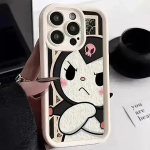 Cute Sanrio Kuromi Trend Case (For iPhones) - Bear Hugs