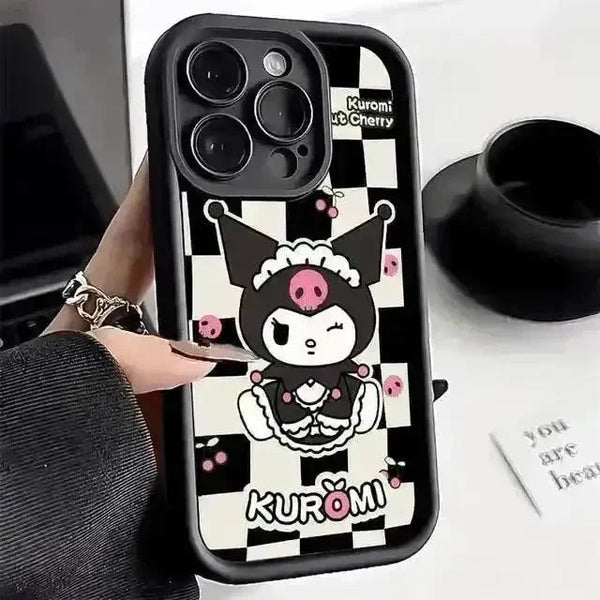 Cute Sanrio Kuromi Trend Case (For iPhones) - Bear Hugs