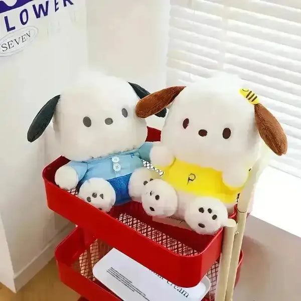 Cute Sanrio Pochacco Plush Puppy - Bear Hugs