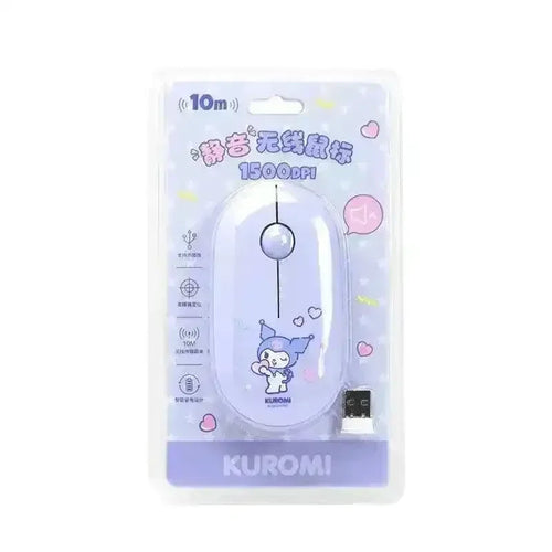 Cute Sanrio Silent Wireless Mouse - Bear Hugs