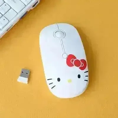 Cute Sanrio Silent Wireless Mouse - Bear Hugs