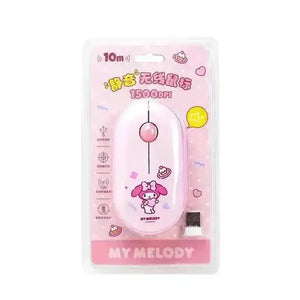 Cute Sanrio Silent Wireless Mouse - Bear Hugs
