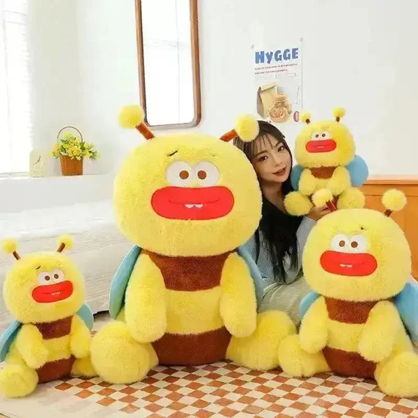 Cute Sausage Mouth Bee Plush - Bear Hugs