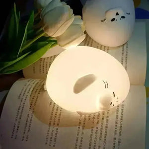 Cute Seal LED Night Light - Bear Hugs