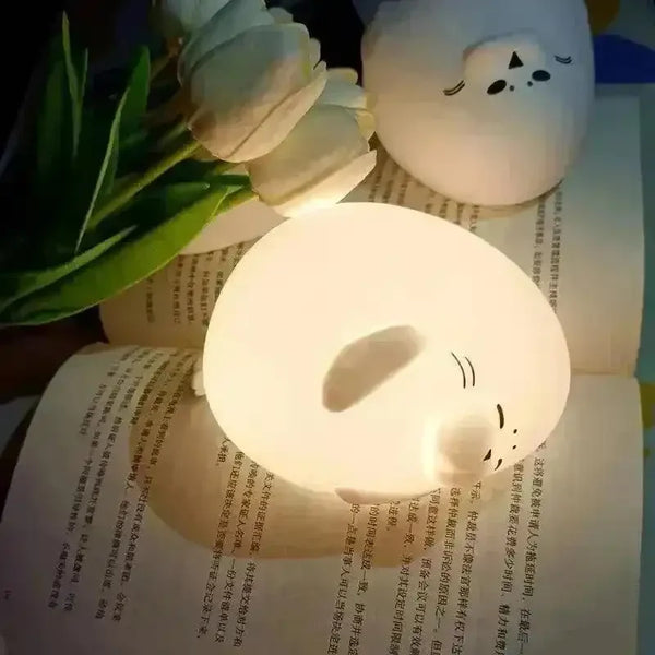 Cute Seal LED Night Light - Bear Hugs