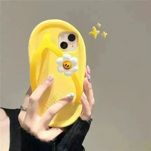 Cute Slippers Phone Case (For iPhones) - Bear Hugs