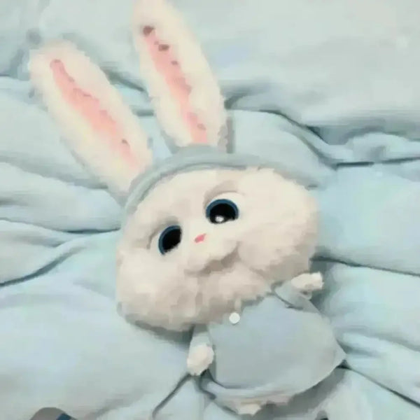 Cute Snowball Rabbit Plushie - Bear Hugs
