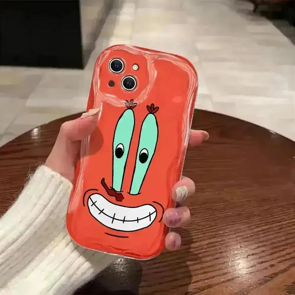 Cute SpongeBob 3D Case (For iPhones) - Bear Hugs