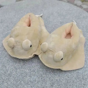 Cute Sting Ray Warm Indoor Slippers - Bear Hugs