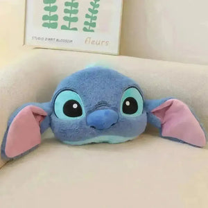 Cute Stitch Car Headrest and Seatbelt Protector - Bear Hugs
