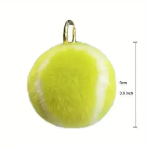 Cute Tennis Ball Keychain - Bear Hugs