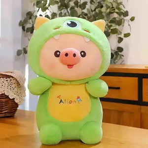Cute Transformational Piggy Plushie - Bear Hugs