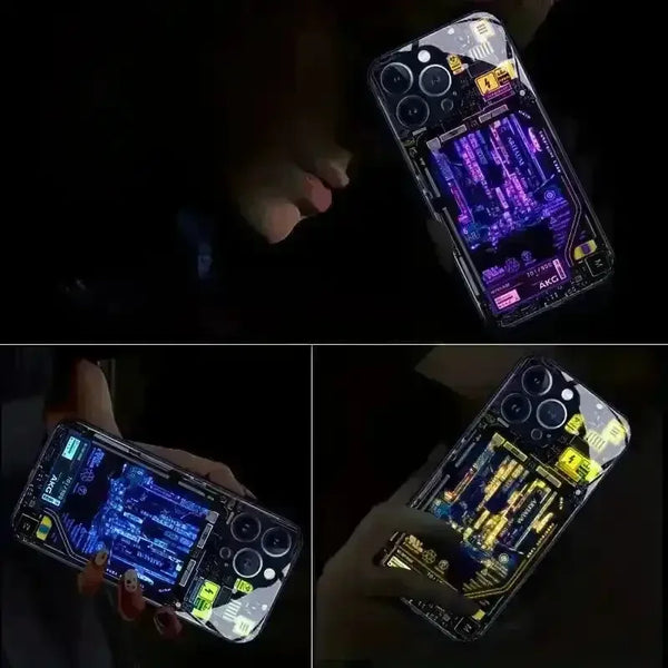 Cyberpunk Luminous Cover (For iPhone) - Bear Hugs