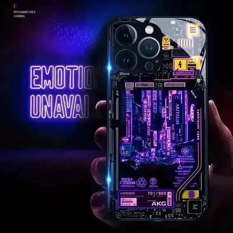 Cyberpunk Luminous Cover (For iPhone) - Bear Hugs