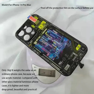 Cyberpunk Luminous Cover (For iPhone) - Bear Hugs