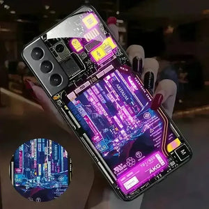 Cyberpunk Luminous Cover (For iPhone) - Bear Hugs