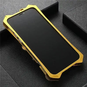 Cyberpunk Skull Mechanical Gear Case (For iPhones) - Bear Hugs