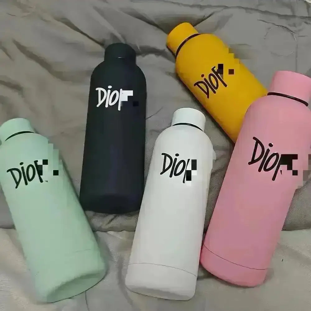 D Luxe Premium Minimal Insulated Bottle (500 ml) - Bear Hugs