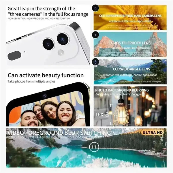 D6 Touch Screen 4K Vlogging Camera - Bear Hugs