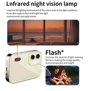 D6 Touch Screen 4K Vlogging Camera - Bear Hugs