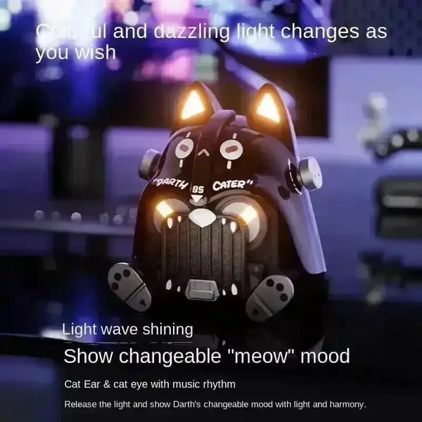 Darth Meow Darth Cater Bluetooth Speaker - Bear Hugs