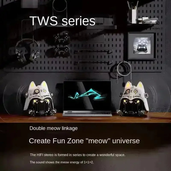 Darth Meow Darth Cater Bluetooth Speaker - Bear Hugs