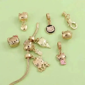 Dazzling Hello Kitty Zinc Alloy Bracelet - Bear Hugs