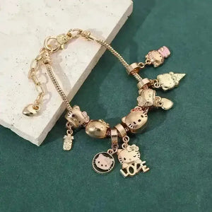 Dazzling Hello Kitty Zinc Alloy Bracelet - Bear Hugs
