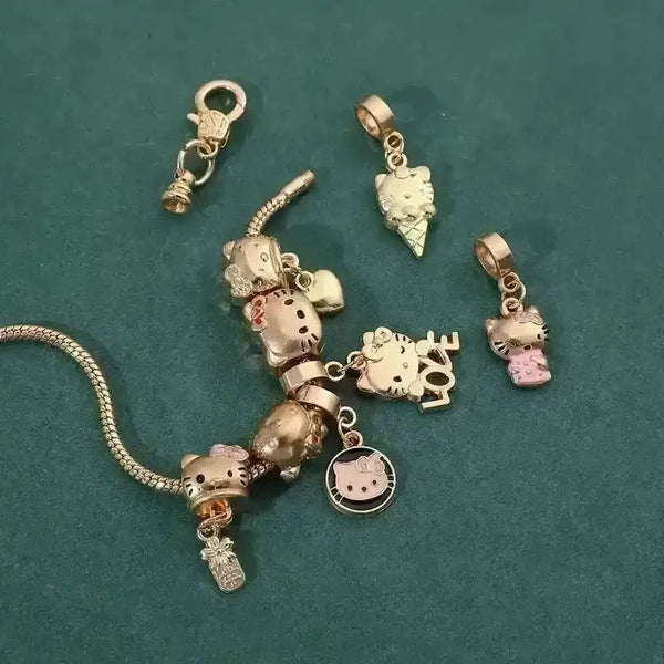 Dazzling Hello Kitty Zinc Alloy Bracelet - Bear Hugs
