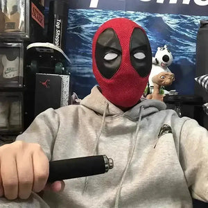 Deadpool Moving Eyes Cosplay Face Mask - Bear Hugs