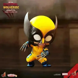 Deadpool vs Wolverine COSBI BobbleHead Figures - Bear Hugs